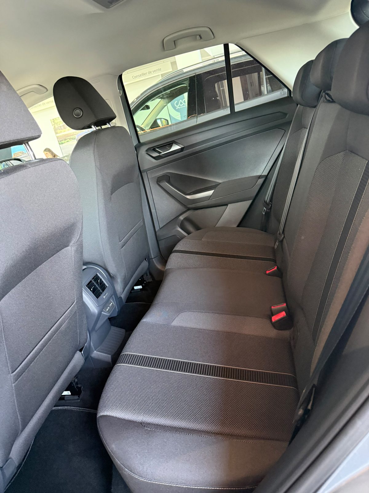 Banquette arrière tissu d'un SUV Volkswagen